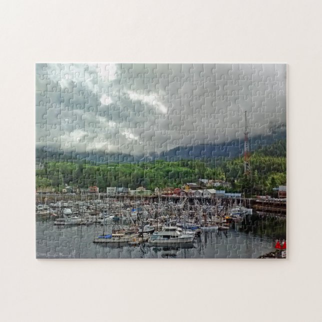 Ketchikan Hafen-Puzzlespiel Puzzle (Horizontal)