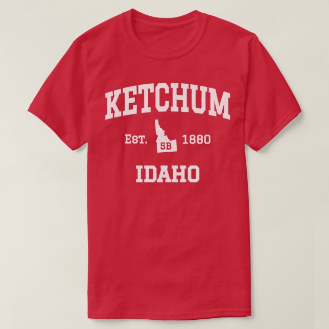 Ketchum Idaho TShirt (Design vorne)