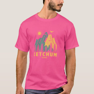 Ketchum Mountains Idaho Wandern Vintag T-Shirt