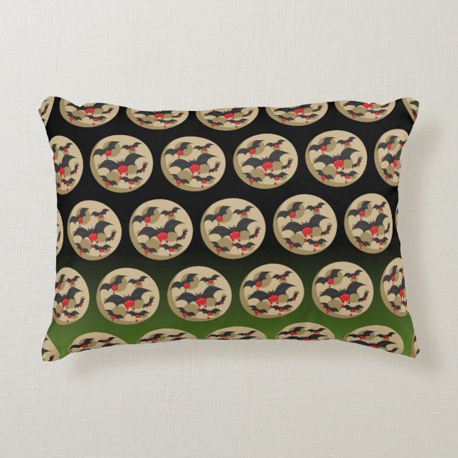 Ketchup Eater Vampire Bats Dekokissen (Vorderseite)