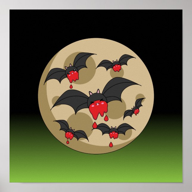 Ketchup Eater Vampire Bats Poster (Vorne)