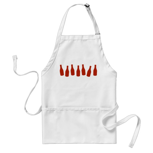 Ketchup Flaschen Schürze (Vorne)