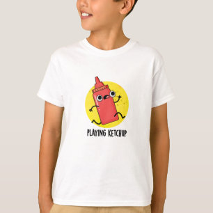 Ketchup Funny Sauce Pub spielen T-Shirt