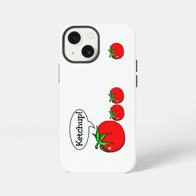 Ketchup Joke iPhone Hülle (Rückseite)