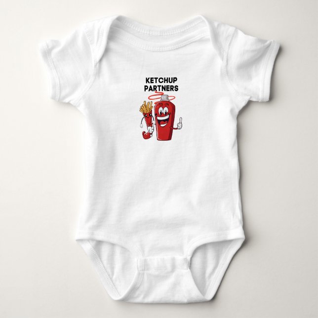 Ketchup Partners Baby Strampler (Vorderseite)