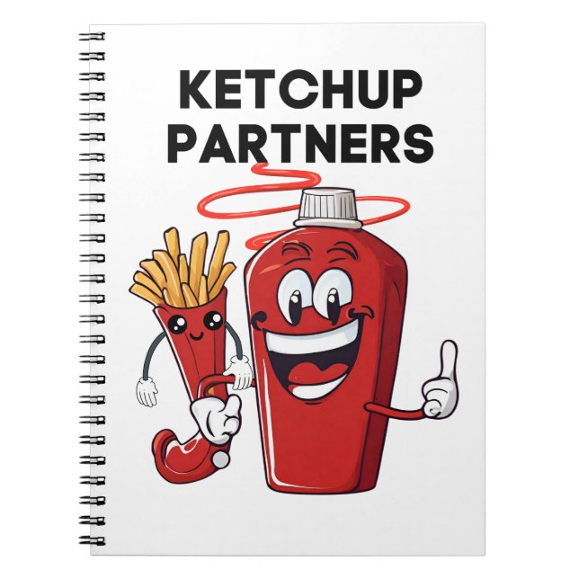 Ketchup Partners Notizblock (Vorderseite)