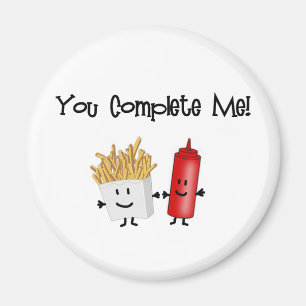 Ketchup und Fries! Magnet