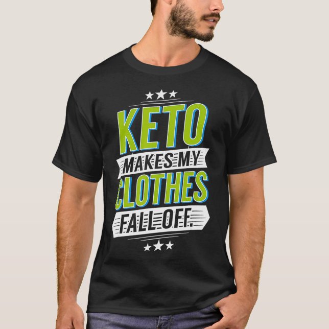 Keto Best Keto Diät Keto Diät Schlankes Diät Ernäh T-Shirt (Vorderseite)