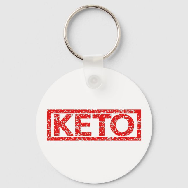 Keto-Briefmarke Schlüsselanhänger (Vorderseite)