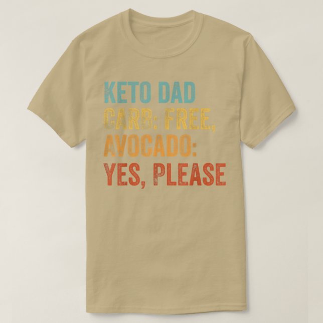 Keto dad T-Shirt (Design vorne)