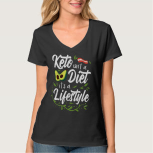 Keto Diät Männer Frauen Ketosis Ketogenese Low Car T-Shirt