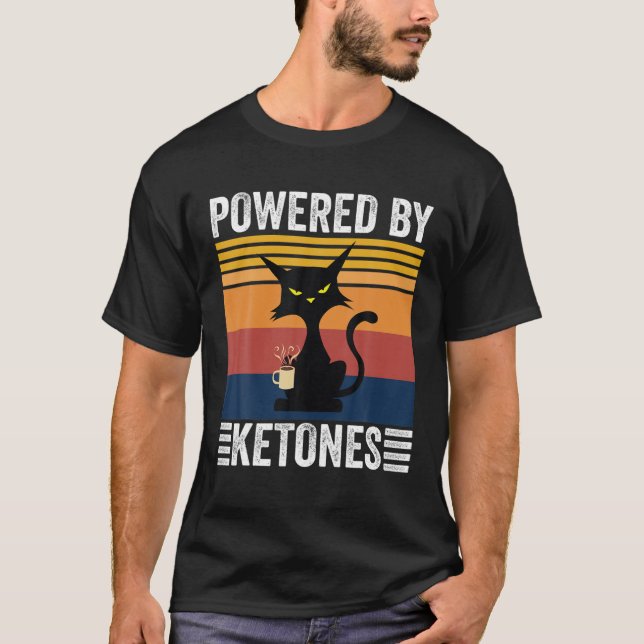 Keto Diät Spaß von Ketones Funny Bulletpro T-Shirt (Vorderseite)