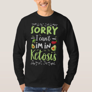 Keto Diet Geschenke Ideen Ketones Bacon gesunde Mä T-Shirt