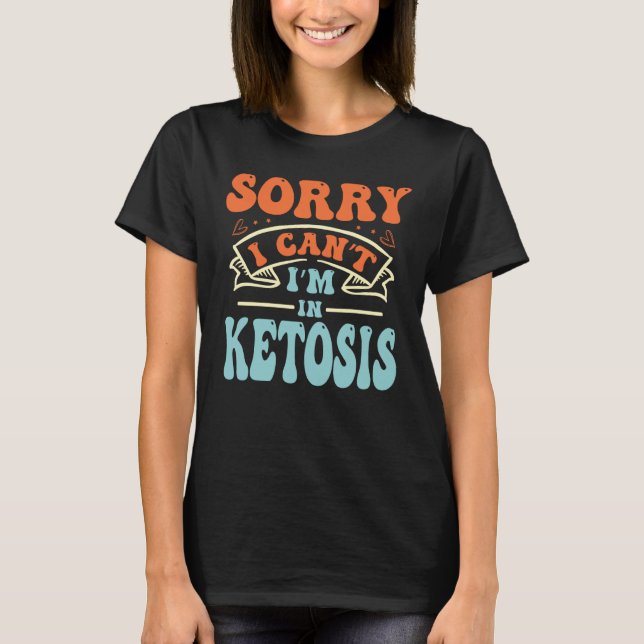 Keto Diet Ketosis Ketogenic Low Carb Dietitian Ket T-Shirt (Vorderseite)