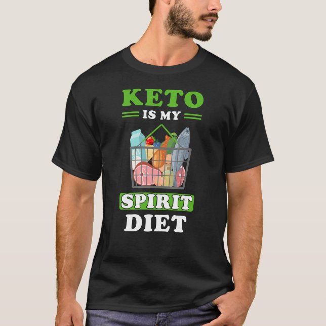 Keto Diet Low Carb T-Shirt (Vorderseite)