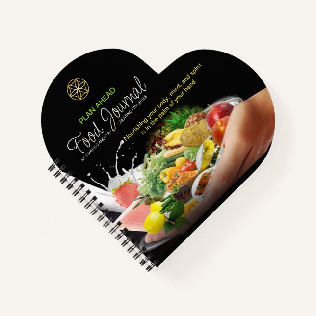 Keto Food Journal Notizbuch (Vorderseite)