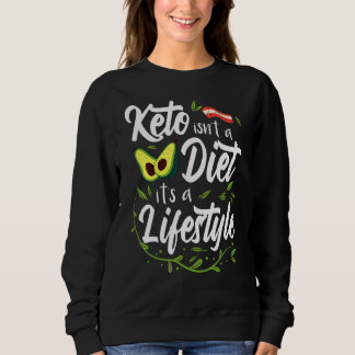 Keto for Men Nutrition Ketones Frauen Ketogenes Ba Sweatshirt