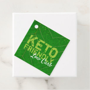 Keto Friendly Low Carb Geschenkanhänger