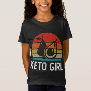 Keto Girl, lustige ketogenische Diät Avocado Fruch T-Shirt