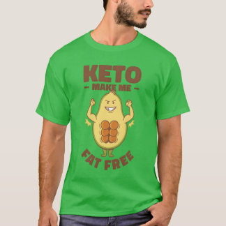Keto Nutritionist Diet Ketogenic Food Weight Loss T-Shirt