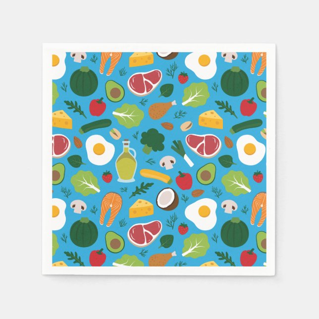 Keto Serviette (Vorderseite)