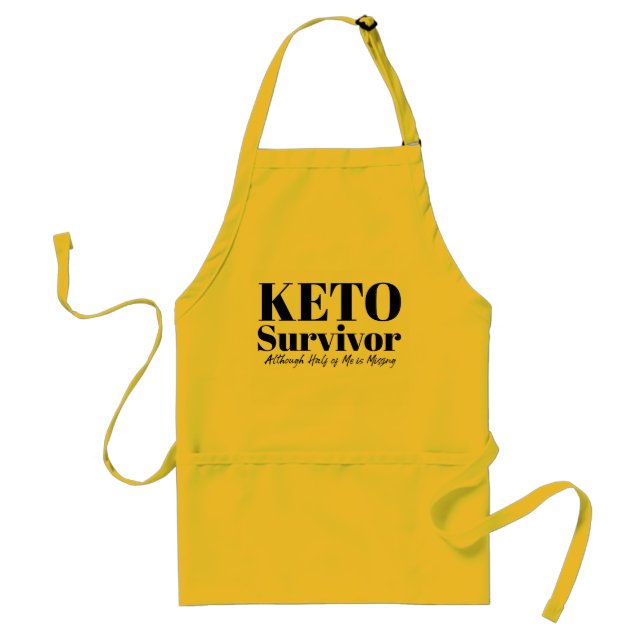 Keto Survivor Schürze (Vorne)