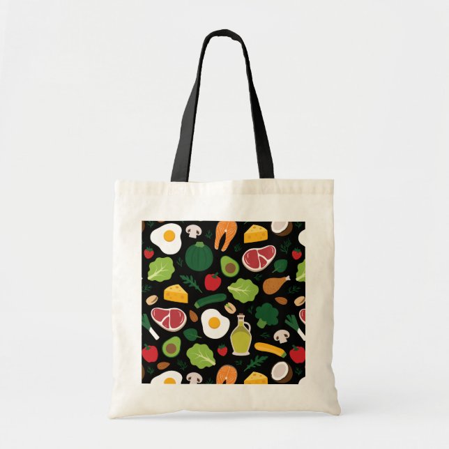 Keto Tote Bag Tragetasche (Vorne)