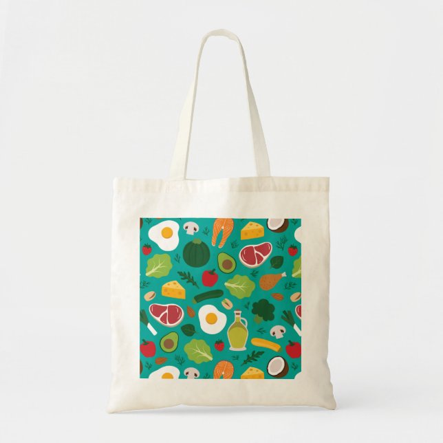 Keto Tote Bag Tragetasche (Vorne)