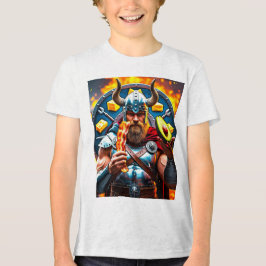 Keto Warrior 🥓 🔥 - Macht euch fett! Tri-Blend Shirt