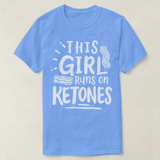 Ketones Keto Diät T-Shirt (Design vorne)