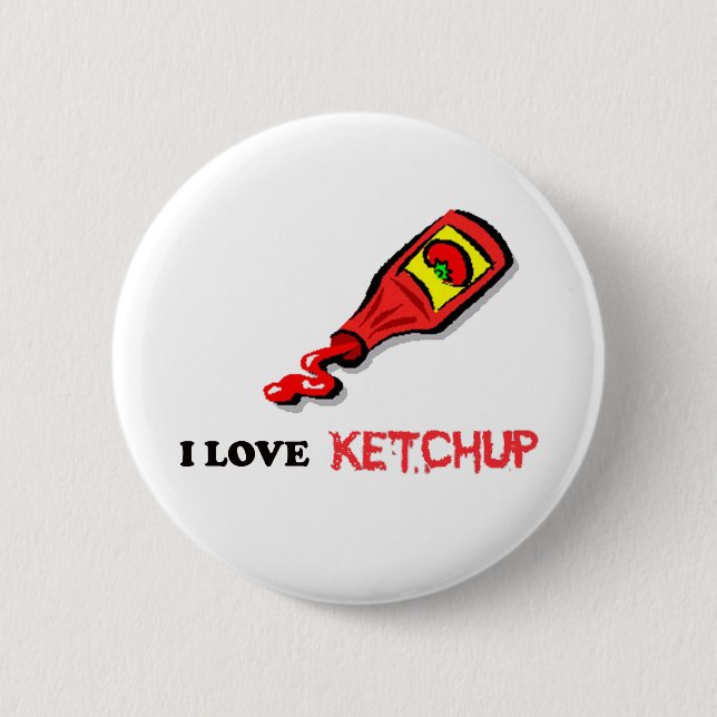 Ketschup Button (Vorderseite)