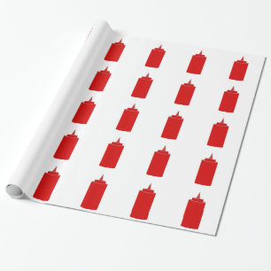 Ketschup Geschenkpapier