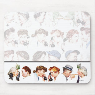 Kette des Klatsches Mousepad