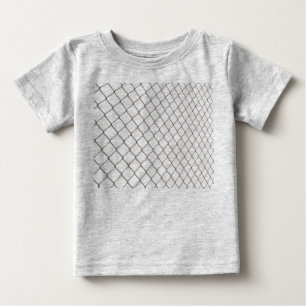 Kette verbundener Zaun Baby T-shirt