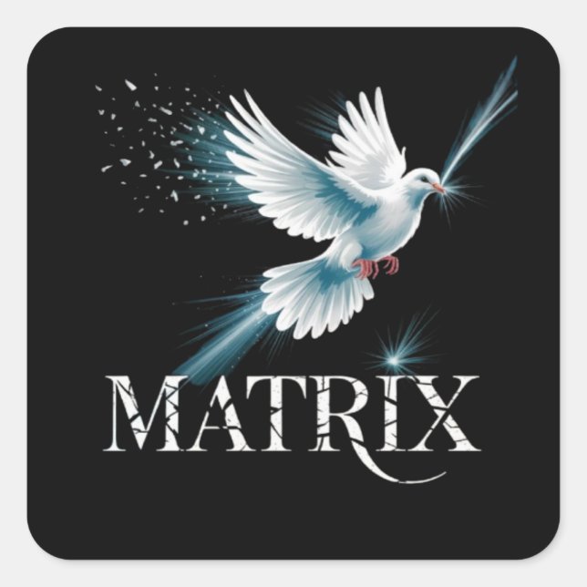 Ketten von Stolen Destiny Quadratischer Aufkleber (Vorderseite)