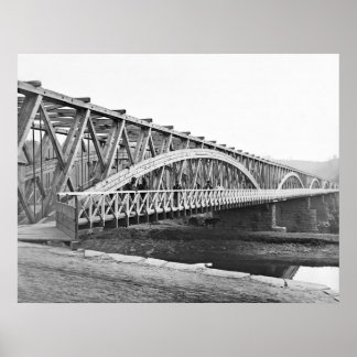 Kettenbrücke: 1865 poster