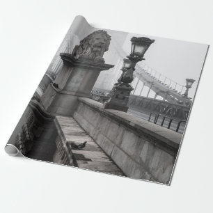 KETTENBRÜCKE, BUDAPEST GESCHENKPAPIER