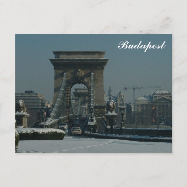 Kettenbrücke Postkarte (Vorderseite)