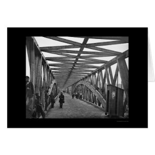 Kettenbrücke über den Potomac River 1865