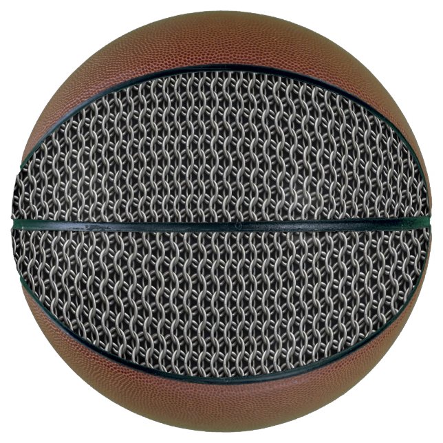 Kettenpanzer Mittelalterliche Rüstung Basketball (Vorderseite)
