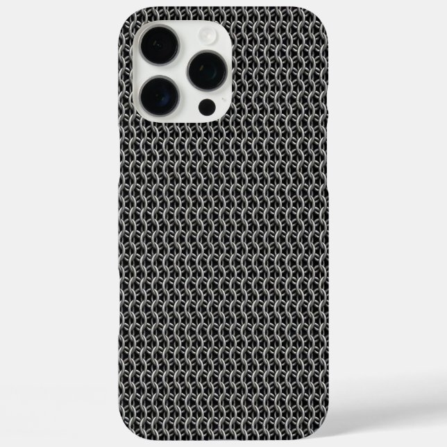 Kettenpanzer Mittelalterliche Rüstung Case-Mate iPhone Hülle (Rückseite)