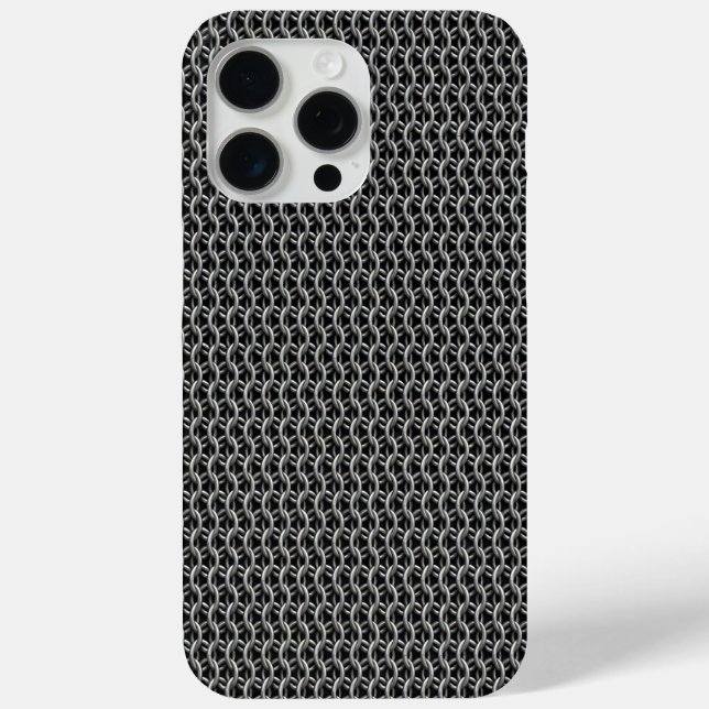 Kettenpanzer Mittelalterliche Rüstung Case-Mate iPhone Hülle (Rückseite)