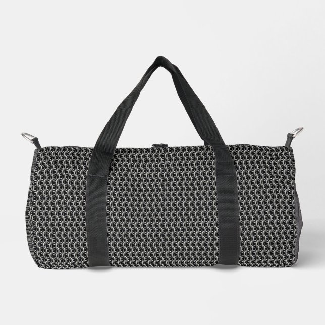 Kettenpanzer Mittelalterliche Rüstung Duffle Bag (Vorderseite)
