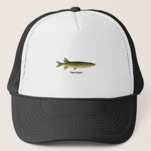 Kettenpickerel-Illustration Truckerkappe