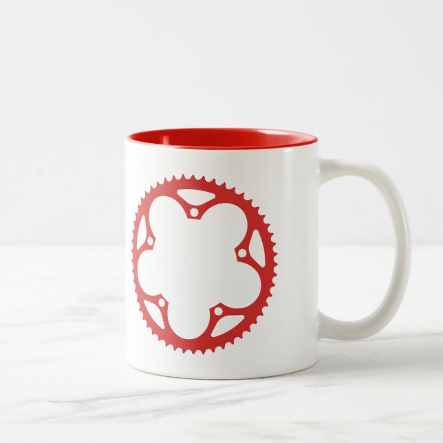 Kettenring Zweifarbige Tasse (Rechts)