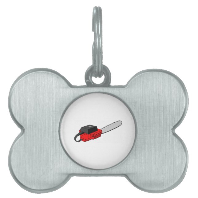 Kettensäge Tiermarke (Vorderseite)