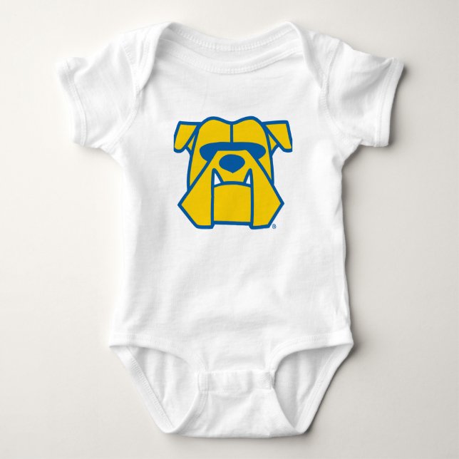 Kettering University Bulldogs Baby Strampler (Vorderseite)