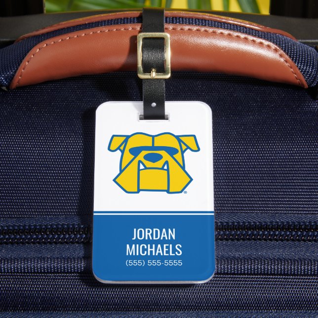 Kettering University Bulldogs Gepäckanhänger (Vorderseite Insitu 2)