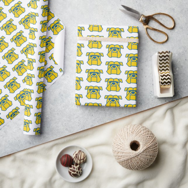 Kettering University Bulldogs Geschenkpapier (Kunsthandwerk)