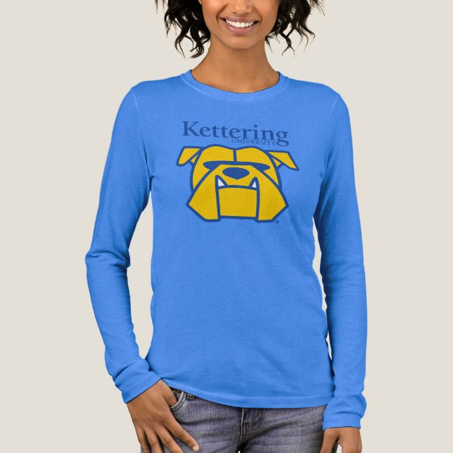 Kettering University Bulldogs Tri-Blend Shirt (Vorderseite)